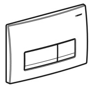 115.119.21.1 Delta50 Клавіша змиву з подвійним змивом: Глянцевий хром (1 сорт) Geberit промо