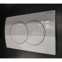 115.107.11.1 Delta01 Клавіша змиву з подвійним змивом: Альпійський білий глянець (1 сорт) Geberit промо фото 4