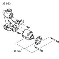 33963000 Внутрішня частина змішувача для ванни і душу для 194502433 (1 сорт) Grohe фото 4