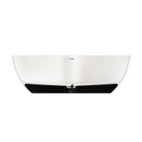 VABELS/00 BELLA Ванна окремостояча 170*80 см з литого (штучного) каменю Silkstone, з інтегрованим си PAA фото 1