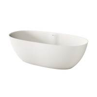 VABELS/00 BELLA Ванна окремостояча 170*80 см з литого (штучного) каменю Silkstone, з інтегрованим си PAA