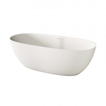 VABELS/00 BELLA Ванна окремостояча 170*80 см з литого (штучного) каменю Silkstone, з інтегрованим си PAA