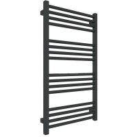 WWFIE090050K9M5E1P Рушникосушка електрична Terma Fiona One 900*500, колір чорний мат (RAL 9005), при Terma