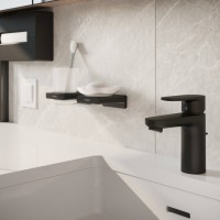 41749670 AddStoris Склянка, чорний матовий (1 сорт) HANSGROHE фото 1