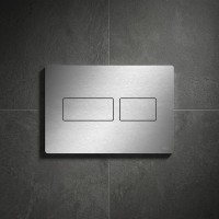 9240434 TECEsolid Панель змиву для унітазу, нержавіюча сталь, anti-fingerprint (1 сорт) Tece