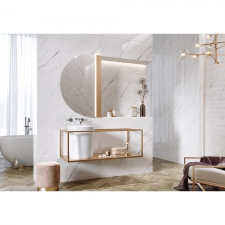 CARRARA CHIC WHITE GLOSSY (1 сорт) OPOCZNO PL