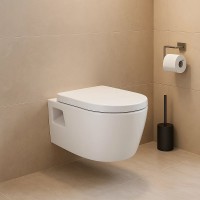 8220022 GRAND Унітаз підвісний+ тонка легкоз'ємна кришка soft close (2уп) (1 сорт) Primera фото 3