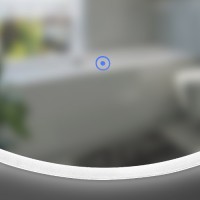 5446595 DO IT Дзеркало 950х650 овальне, з тачсенсором та LED підсвідкою (1 сорт) Devit фото 4