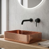 550537MB Flow Змішувач для раковини прихованого монтажу, чорний матовий (1 сорт) Devit