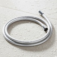 D113000001000C Flow Душовий шланг з латунними гайками G1/2’’ довжиною 1,5 м, хром (1 сорт) Devit фото 1