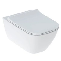 500.685.01.1 Smyle Square Комплект підвісного унітазу воронкоподібний, закрита форма, Rimfree, з сид Geberit промо фото 4