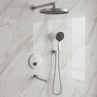 D117134011211BN Flow Душова система прихованого монтажу для ванни/душу, на 3 споживачі, з термостато Devit фото 1