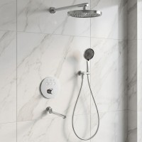 D117134011211C Flow Душова система прихованого монтажу для ванни/душу, на 3 споживачі, з термостатом Devit