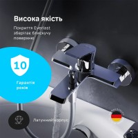 F9H10000 Flash, змішувач для ванни/душу, хром (1 сорт) AM.PM фото 6