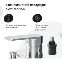 F9H10000 Flash, змішувач для ванни/душу, хром (1 сорт) AM.PM фото 7