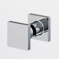 AN13WG10005007 Annea Одностворчаті двері з фіксованою стінкою в одній лінії і L-кріпленням, петлі зл SanSwiss фото 2