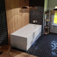 Ванна Boomerang  1800x800 посилений борт, з ніжками, злив по центру (1 сорт) VAYER фото 3