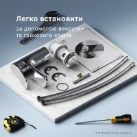 F85A02100 X-Joy S, змішувач для умивальника, хром (1 сорт) AM.PM фото 7