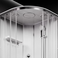 W94C-401-090MT	  X-Joy, Душова кабіна 90x90, профіль мат.хром, скло прозоре (1 сорт) AM.PM фото 4