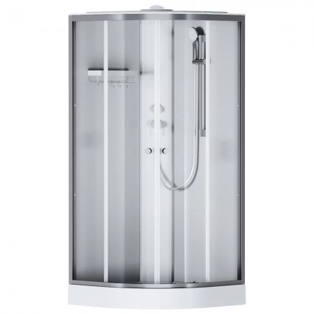 W94C-401-090MT	  X-Joy, Душова кабіна 90x90, профіль мат.хром, скло прозоре (1 сорт) AM.PM