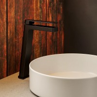 150W1246B LINEA Змішувач д/раковини високий, чорний матовий (1 сорт) Devit фото 2