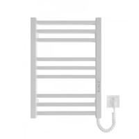 6.1.0400.06.WM Рушникосушка ел. HF Derby 570х430 білий мат, в комплекті з прих.підкл (1 сорт) Hygge Family