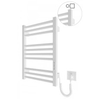 6.1.0400.06.WM Рушникосушка ел. HF Derby 570х430 білий мат, в комплекті з прих.підкл (1 сорт) Hygge Family фото 1