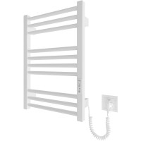 6.1.0400.06.WM Рушникосушка ел. HF Derby 570х430 білий мат, в комплекті з прих.підкл (1 сорт) Hygge Family фото 3