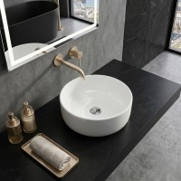 510.056.00.1 Aniara Накладна раковина, круглої форми d=35см, без отв. для зміш., без переливу, колір Geberit