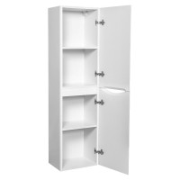 14952 Пенал Америнаконсольний, білий глянець (1 сорт) Аква Родос фото 1