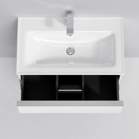 MTA-FHX0802WG-WCC0802WG X-Joy S, База з раковиною, підвісна, 80 см, 2 ящика, біла, глянець (1 сорт) AM.PM фото 3