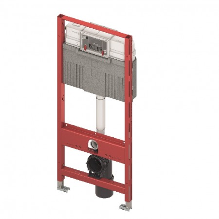 9300302 TECEprofil Модуль універсальний для підвісного унітазу, бачок Uni, висота 1120мм (1 сорт) Tece