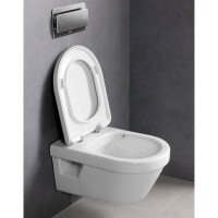 5684HR01 OMNIA ARCHITECTURA Унітаз підвісний DirectFlush + 98M9C101 Кришка (1 сорт) VILLEROY  BOCH фото 12