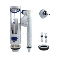 3112130 OPTIMA  Бачок зі зливним механізмом д/компакту 3110130 (1 сорт) Devit фото 1