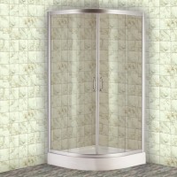 FEN0301DEV NYMFA (NEW) Душова кабіна + піддон FTR0609, скло прозоре, 900x900 (1 сорт) Devit