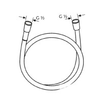 610560500 Logoflex Душовий шланг-1,6m (1 сорт) Kludi фото 3