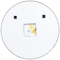 27302 Lorenzo Дзеркало 100 см з підсвіткою (сенсор), колір чорний (1 сорт) Аква Родос фото 3