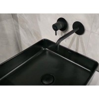 1501X140B ART Змішувач прихованого монтажу д/раковини, чорний матовий (1 сорт) Devit фото 2