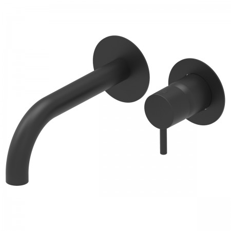 1501X140B ART Змішувач прихованого монтажу д/раковини, чорний матовий (1 сорт) Devit