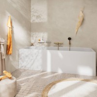 73422140 HG Tecturis S Змішувач для ванни на 2 функції, brushed bronze (1 сорт) HANSGROHE фото 1