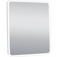 27449 Donato Дзеркало 60*70 см сенсор з підсвіткою, біле (1 сорт) Аква Родос фото 3