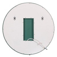 10442 Дзеркало Делла R-line D-80, з декоративною підсвіткою КРУГЛЕ (1 сорт) Аква Родос фото 3