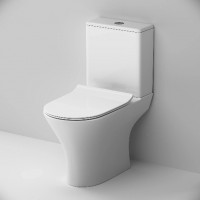 CNA8600SC Flash  Унітаз-Компакт кришка мікроліфт, білий (1 сорт) AM.PM фото 2