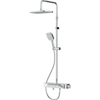 F078F300 Func, душ.система: зм-ч-полиця д/ванни/душу з термостатом, хром (1 сорт) AM.PM фото 1