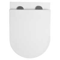 DUN0930111W Unda Унітаз підвісний 495x360x390mm з кришкою soft-close, Vortex Flush, білий глянець (1 Devit фото 4