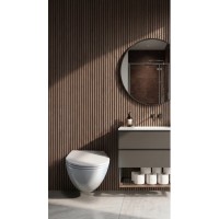 DUN0930111W Unda Унітаз підвісний 495x360x390mm з кришкою soft-close, Vortex Flush, білий глянець (1 Devit фото 12