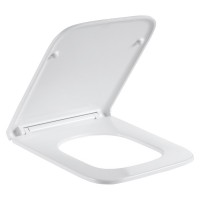DGR0760111W Grid Кришка для унітазу з soft-close механізмом, білий глянець (1 сорт) Devit фото 1