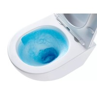 DFL0460111MW Flow Унітаз підвісний 495x365x365mm з кришкою soft-close, Vortex Flush, матовий білий ( Devit фото 4