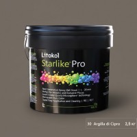 Клей-зат Starlike Pro 30 Argilla di Cipro 2.5кг (1 сорт) Litokol фото 2