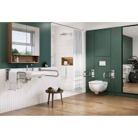 L60402000 LEHNEN CONCEPT PRO Поручень настінний дугоподібний 70 cm, нерж.сталь (1 сорт) KOLO фото 2